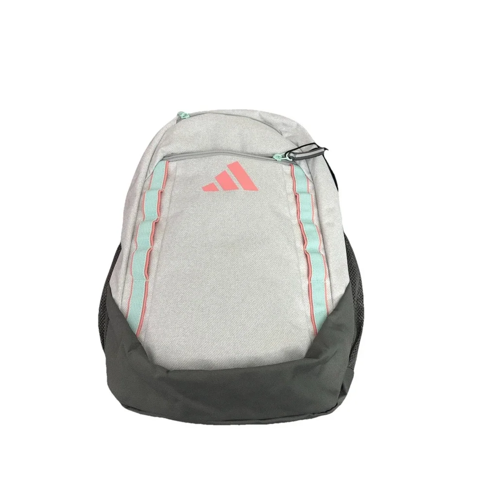 Adidas Excelerator Backpack Twill White/Semi Flash Aqua Blue/Semi Pink Spark New